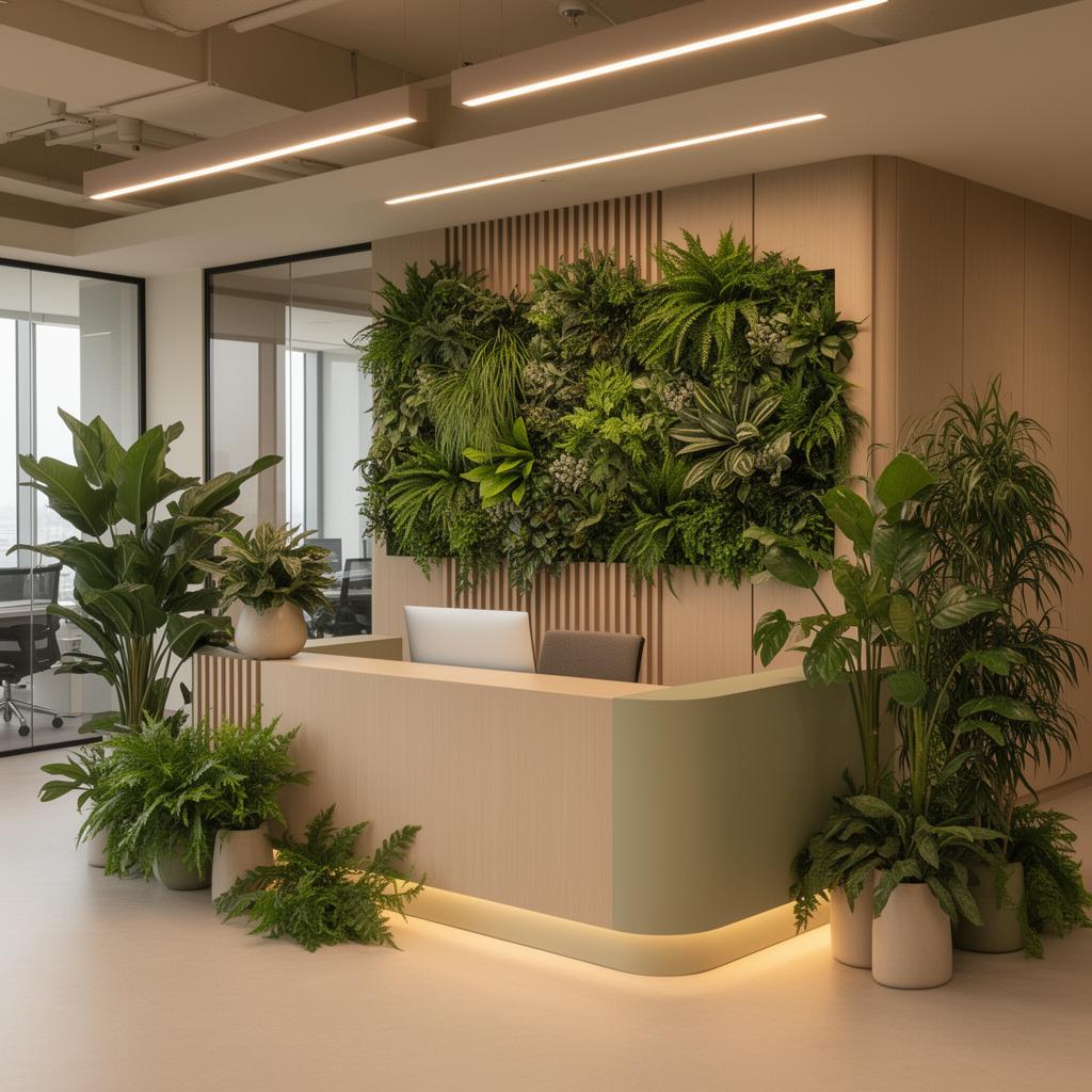 After — composed space with greenery