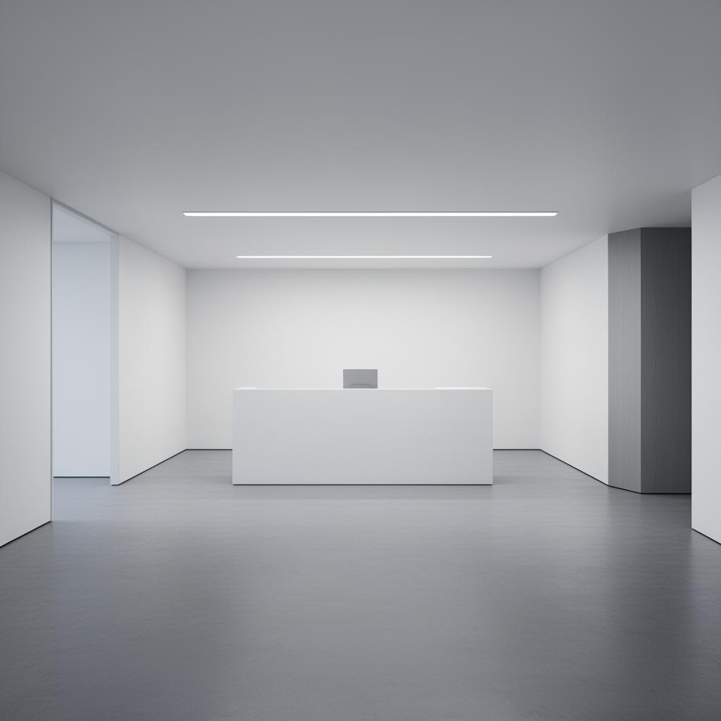 Before — empty flat space